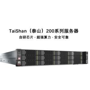 华为/HUAWEI 塔式服务器 TaiShan 200 (Model 2280) 12*3.5英寸硬盘EXP机箱2*鲲鹏920 128G内存480GSSD固态硬盘 4*16T SATA 三年保