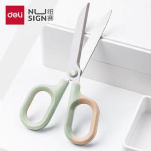 纽赛 剪刀NS056 155mm 3Cr13不锈钢/ABS+TPR 绿色