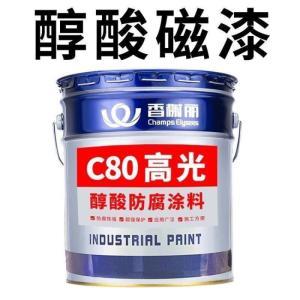 香榭丽漆 醇酸防锈漆 12公斤C80高光中绿