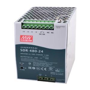 明纬 开关电源 SDR-480-24 24V20A 无配线轨道