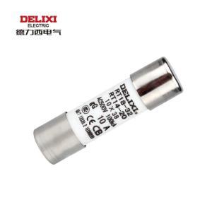 德力西 熔断器熔芯 RT14-20/10A 分断能力100kw 额定电流：10A 规格：10*38mm
