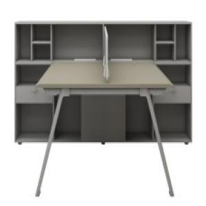 兆生家具 办公桌 1600*600*1200mm 防火饰面板+E0级刨花板