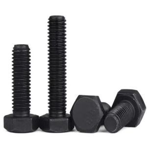 固晟达 六角头螺栓 A/B级 M24*75mm 35CrMo 表面发黑