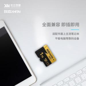 致态 TF存储卡 ZTCPBET08L10BC 1TB TF卡 U3 V30 A2 PRO专业高速存储卡 读速170MB/s