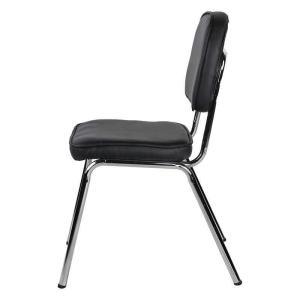 铜奥 会议椅  西皮+钢制 430*420*890mm 黑色