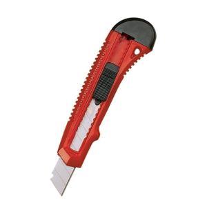 齐心 美工刀 B2805 大号 推锁 18mm 外壳塑胶 153*44mm 红色