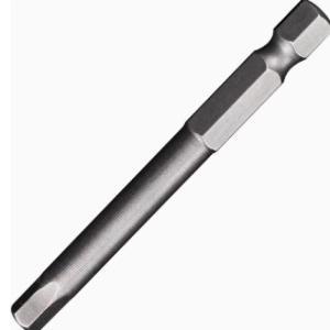 阿象 批头6mm 内六角 材质：钢  规格：6mm*50mm  表面处理：镀铬