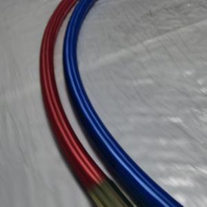 欧安亚 不锈钢编织管OAY9I160600 材质:不锈钢+三胶+铜 壁厚:2mm 备注:多层 9/16-0.6M含带锁快插接头,红、蓝色任选(起订10套)