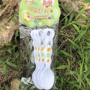 湘美 小勺子 XM-012 卡通可爱儿童汤匙 塑料 长14cm