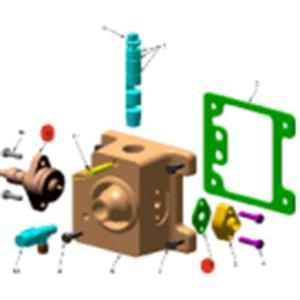 特灵 油压调节阀 VALVE; OIL REGULATING VAL09120 特灵机组专用