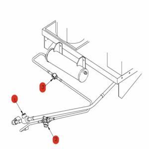 特灵 液阀 VALVE - BALL VAL11194 铜质 特灵机组专用