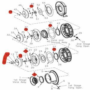特灵 垫片 NO DESCRIPTION AVAILABLE 铁 特灵机组专用