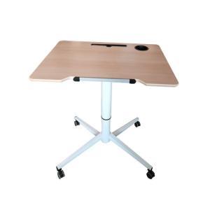 企诺 办公桌 QN1D3eMJT-MGQ-1636FE 806*640*725~1075mm MDF吸塑板 铝合金 钢架