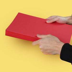 科光 卡纸  A3+ 180G 297mm*440mm 100张/包 红色