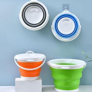居雅康 折叠水桶 3L 塑料 颜色随机