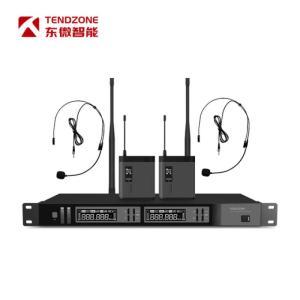 东微 话筒ATW-1002C2 双通道无线领夹式 包含(接收器1+话筒2)金属材质 接收器规格:410*145*44mm 话筒:127*64mm