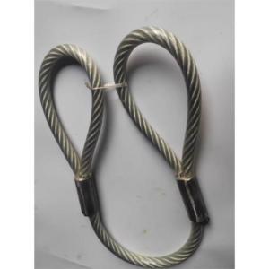 天之力 钢丝绳 带铝制吊牌 附国家质保合格证书 包胶  10m  1.5T 两头扣