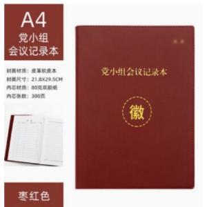 JMHB 党支部会议记录A4  80G   150张  210*295MM