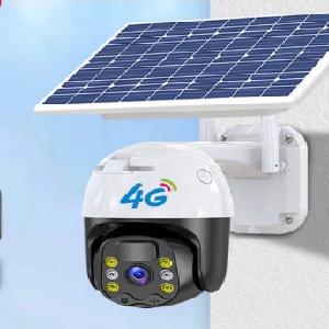 SK 太阳能摄像头 监控摄像机 400W像素  4mm  内存卡  适用面积（30m3）