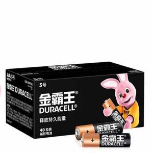 金霸王 碱性电池 LR6 MN1500 AA-40 5号 4粒/包 10包/盒