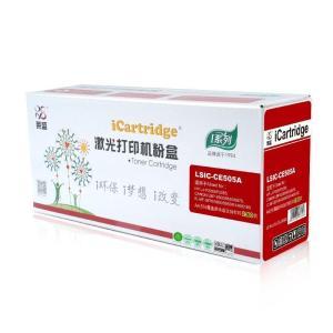 莱盛/ICARTRIDGE 粉盒 LSIC-CE505A I系列 适用于HPLaserJet P2035/P2055/CE505A 打印页数：2300页 黑色
