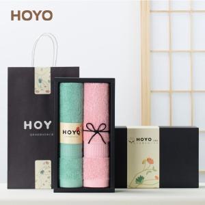 HOYO 毛巾日本毛巾a类荷花礼盒