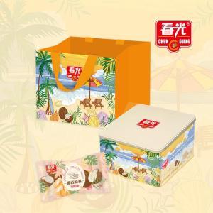 春光 饼干 500g 椰香酥卷500g 盒