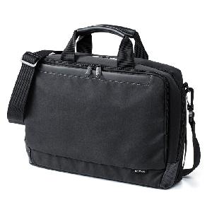 山业 商务休闲电脑包BAG-BF2BK 13.3英寸聚酯纤维 涤纶 300D加密 防泼水涂层 黑色