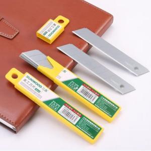 三木 刀片91053 宽度:18mm;产品尺寸:100*18mm;材质:高碳钢;规格:10片/盒 大号刀片