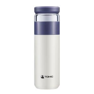 特美刻/TOMIC 茶水分离保温杯 TW60020 520ml 316不锈钢 蓝白色