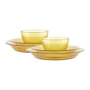 SNAPWARE 餐具套装 SNAMD6D/KZYL 晶尊系列餐具6件套材质:玻璃尺寸:小碗:直径11cm高6.33cm容量336ml小盘:直径18.8cm高3.23cm大盘:直径22.8cm高3.1