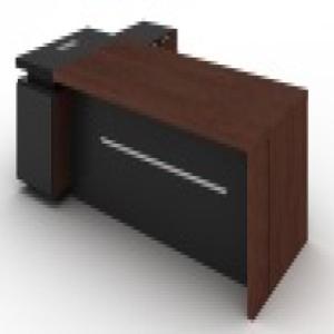 兆生家具 班台 1800*1650*760mm 中密度纤维板