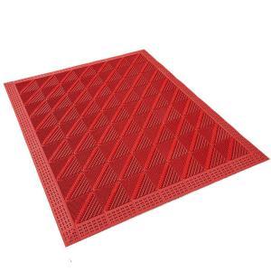 千里谷 地垫 KLG-DD02 室外门前单刷地垫1.6m*1.8m红色 个