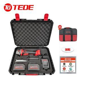 TEDE 无刷充电式锂电角磨机YD-5390 20V 6.0AH 9000转/分钟 12件组套 两电一充