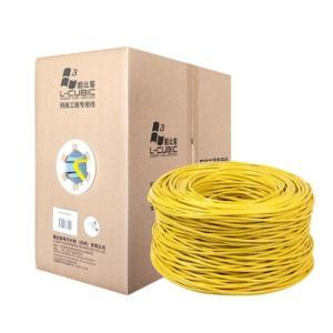 酷比克 超五类单层屏蔽成箱网线LCLN5ESYW-305M