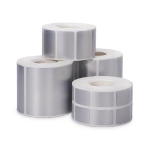 德佟 亚银纸 50*70mm 亚银PET  200张/卷 银色