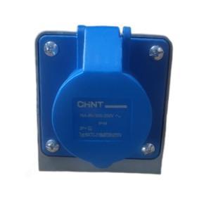 正泰/CHNT 三芯航空插座 三芯 220V  16A  明装 IP44