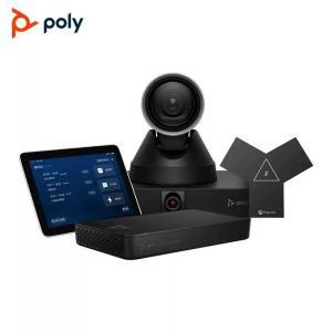 宝利通 视频会议摄像终端 G62 视频会议解决方案(会议主机+12倍数字变焦摄像头+全向麦克风)支持腾讯ZOOMG62+E60+扩展麦+TC10 台