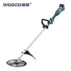 盈固 后置无刷割草机 YGCQ007 额定功率:1380w 额定转速:8000r/min十五节两电一充 墨绿