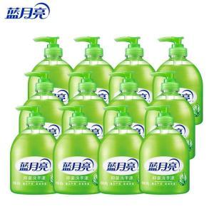 蓝月亮 洗手液 芦荟抑菌 500g*12 绿色