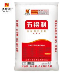 五得利 多用途小麦粉 25kg 保质期：180天 中筋 六星