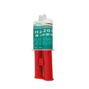 鋐峥 强力快固胶 HZ-205 50ml/套 使用温度-30～70℃ 双组份 A组份25ml B组份25ml 透明