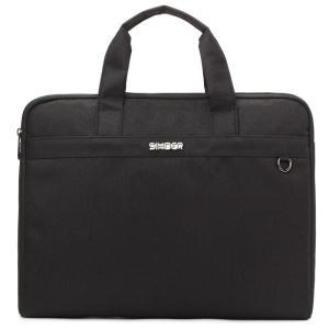 斯莫尔 电脑包 SL-545 40.5*31*8.5cm 手提长10.5cm 拉链 耐磨布料 15.6英寸电脑适用 黑色