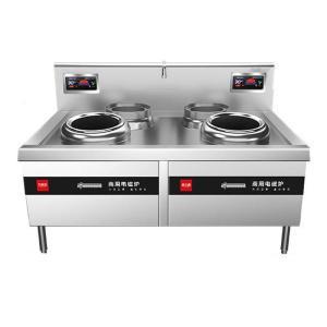 喜莱盛 电磁炉 XLS-XCL15SSG 火力档位 8档 面板显示  额定电压 380V