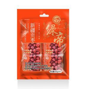 绿帝 蜜饯果干 新疆贡枣450g 煲汤泡水独立小包装