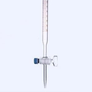 垒固 酸式滴定管 B-011013 50ml 约77cm 玻璃 A级 四氟活塞 直口 白色