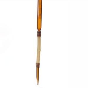 垒固 碱式玻璃滴定管 B-010813 50ml 约80cm 玻璃 A级 直口 棕色
