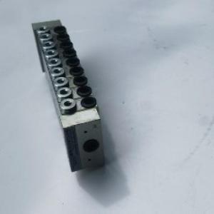 福鸟 恩格尔油脂分配器VPKM-9-05S-05T-1T*6-3S 规格:190.25*64.33*38.22mm 材质:不锈钢