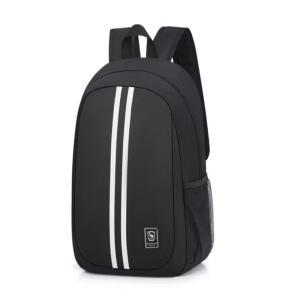 爱华仕 双肩包 OCB4730A 容量：18.5L 规格：300*150*410mm 材质：织物 轻便随身包大容量 黑色