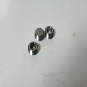 子曰 不锈钢堵头ZY1815-0 规格：M18   材质：304不锈钢   备注：50个起订。